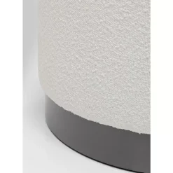 Hocker Cherry Boucle Creme Smoke O55Cm