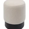 Hocker Cherry Creme Black O36Cm