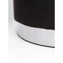 Hocker Cherry Dunkelgrau Silver O55Cm