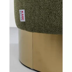 Hocker Cherry Lina Grun Brass O35Cm