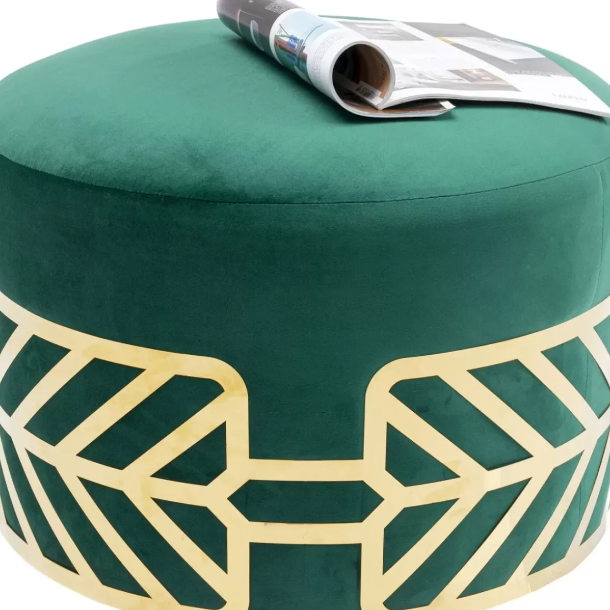 Hocker Jenna Grun O61Cm
