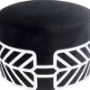 Hocker Jenna Schwarz O61Cm