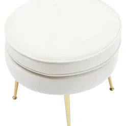 Hocker Water Lily Beige