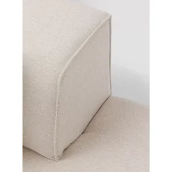 Infinity Ottomane Elements Creme Links 182Cm