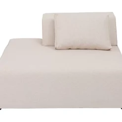 Infinity Ottomane Semi Elements Creme Links 120Cm