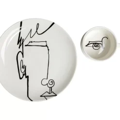Kaffeetasse Viso Uomo (2/Tlg.)
