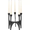 Kerzenständer Stacky Schwarz 31Cm