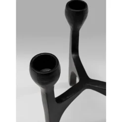 Kerzenständer Stacky Schwarz 15Cm