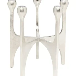 Kerzenständer Stacky Silber 31Cm