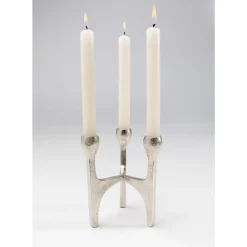 Kerzenständer Stacky Silber 15Cm