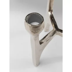 Kerzenständer Stacky Silber 15Cm