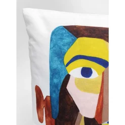 Kissen Artistic Face 45X45Cm