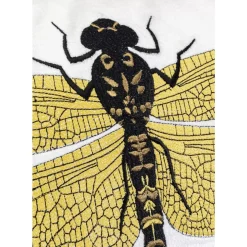 Kissen Glitter Dragonfly Weis 40X40Cm