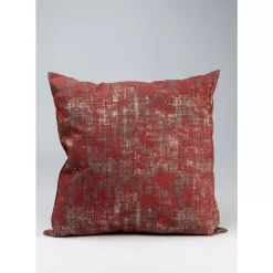 Kissen Glossy Shine Rot 60X60Cm
