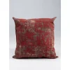 Kissen Glossy Shine Rot 40X40Cm