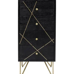 Kommode Gold Vein 4 Schube 40X88Cm