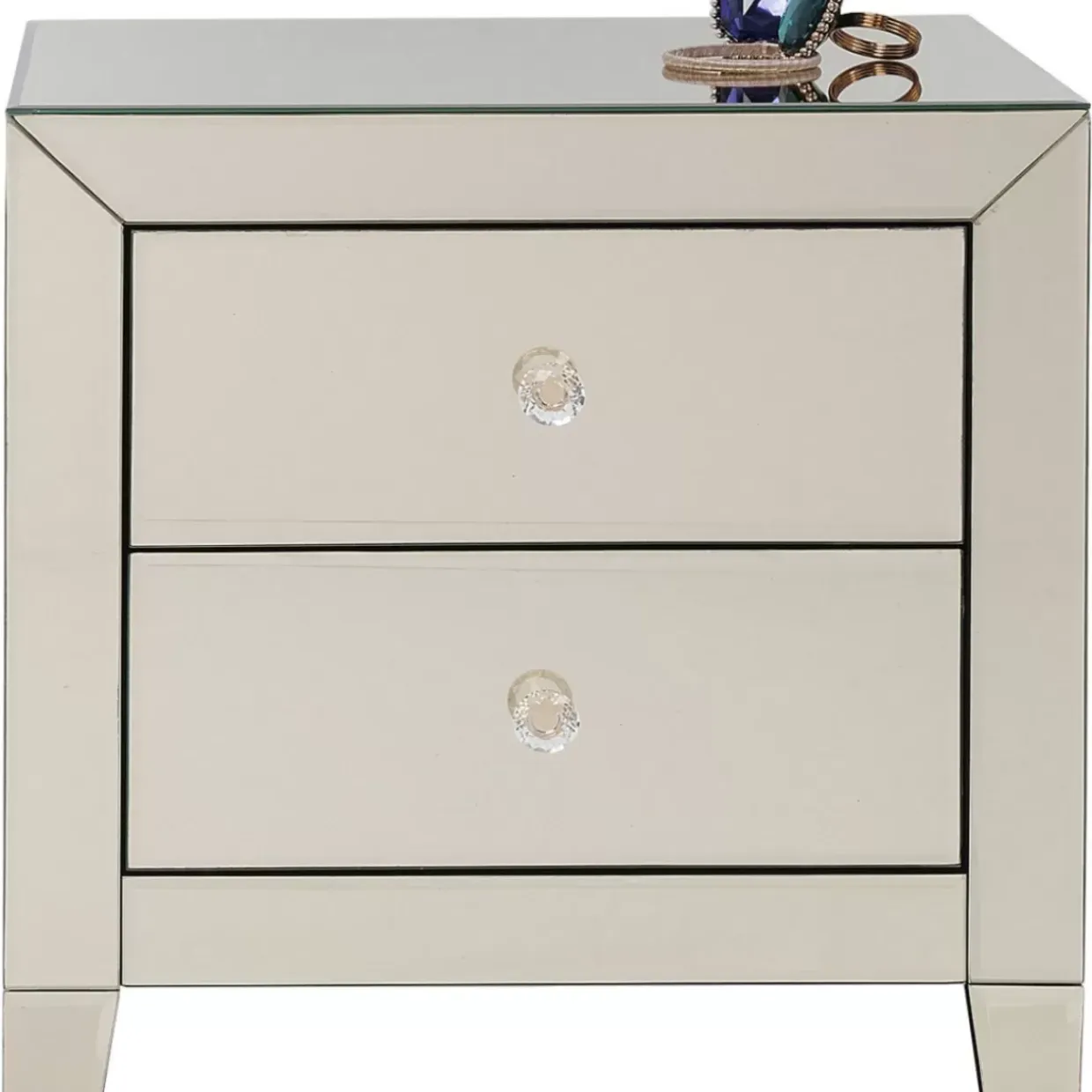 Kommode Klein Luxury Champagne 2 Schube