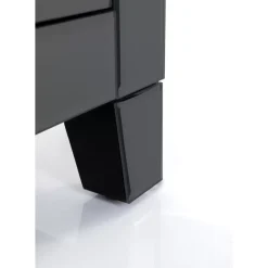 Kommode Klein Luxury Push 2 Schube Grau