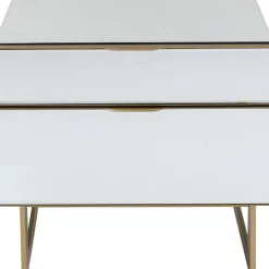 Kommode Klein Soran Gold 49X50Cm