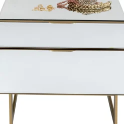 Kommode Klein Soran Gold 49X50Cm