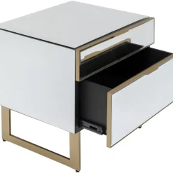 Kommode Klein Soran Gold 49X50Cm