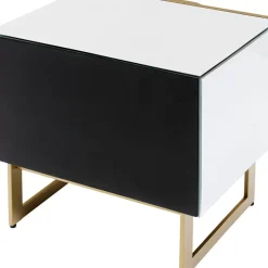 Kommode Klein Soran Gold 49X50Cm