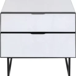 Kommode Klein Soran Schwarz 49X50Cm