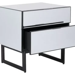 Kommode Klein Soran Schwarz 49X50Cm