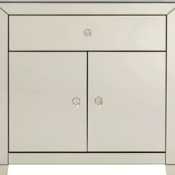 Kommode Luxury Champagne 2-Turig 1 Schub