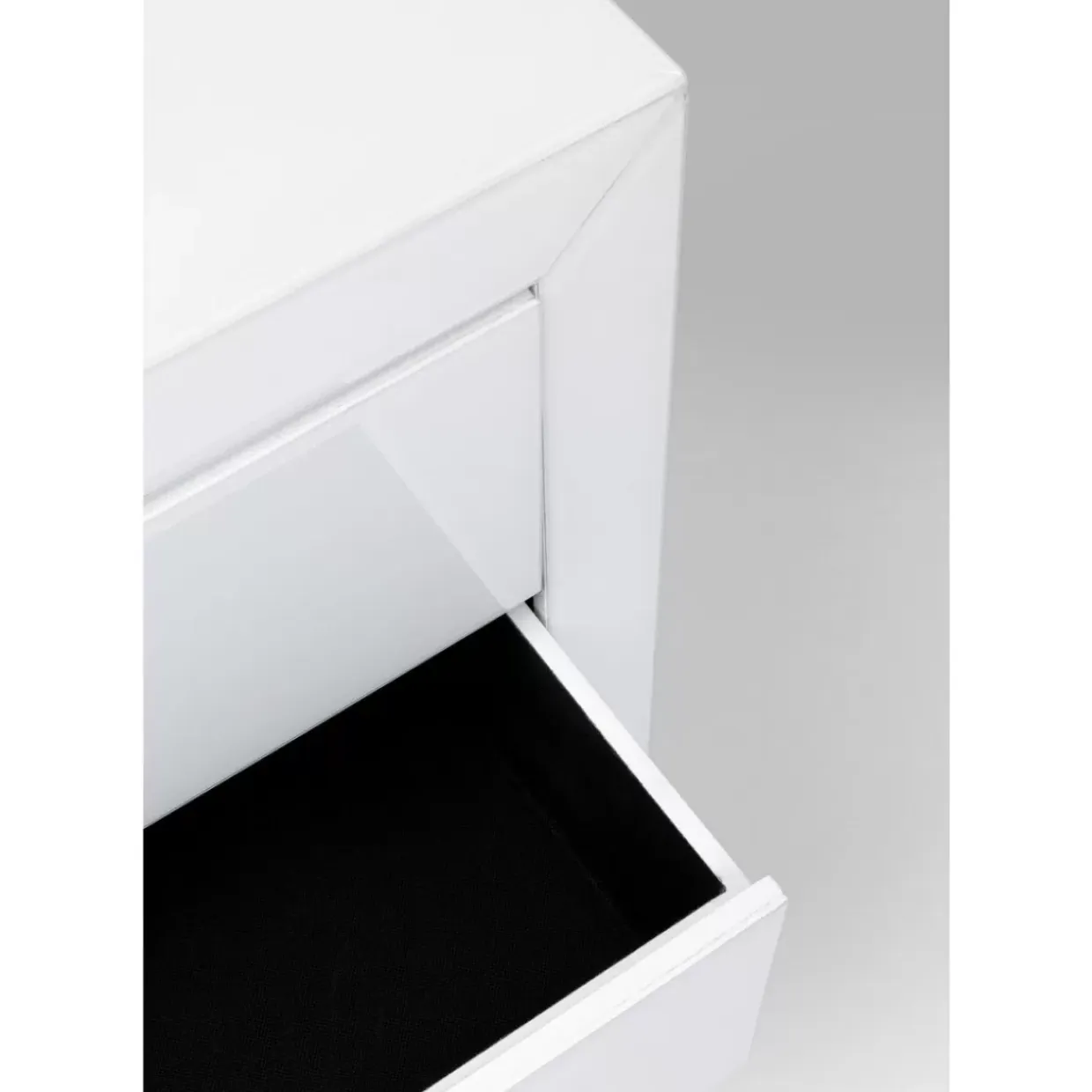Kommode Luxury Push 3 Schube Weiss