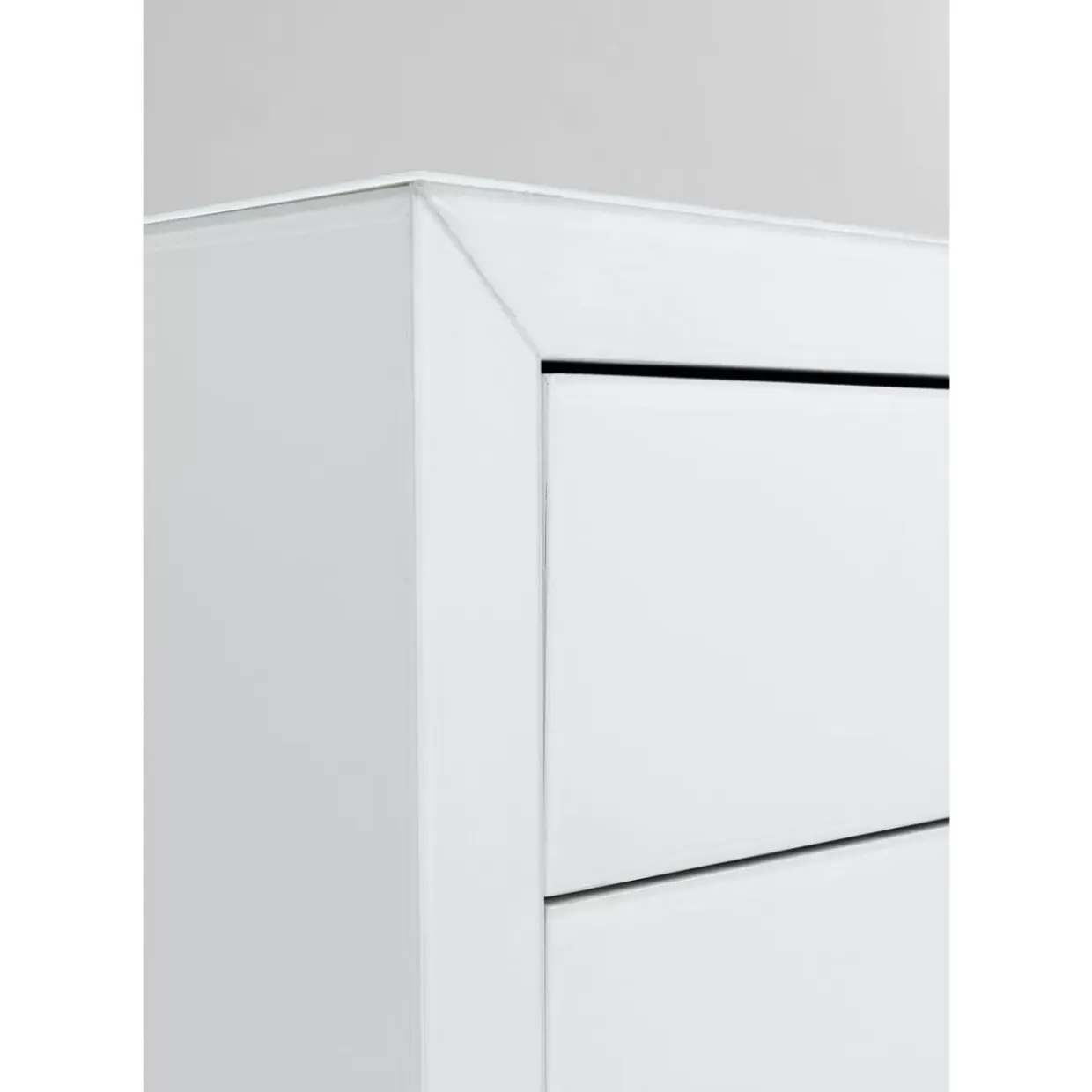 Kommode Luxury Push 3 Schube Weiss