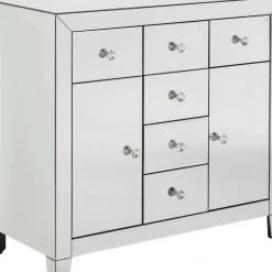 Kommode Luxury 2-Turig 6 Schube
