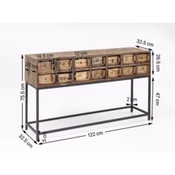 Konsole Bastidon 125Cm