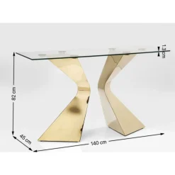 Konsole Gloria Gold