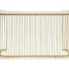 Konsole Wire Glas Marble Gold 142X89Cm