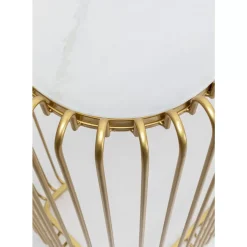 Konsole Wire Glas Marble Gold 142X89Cm