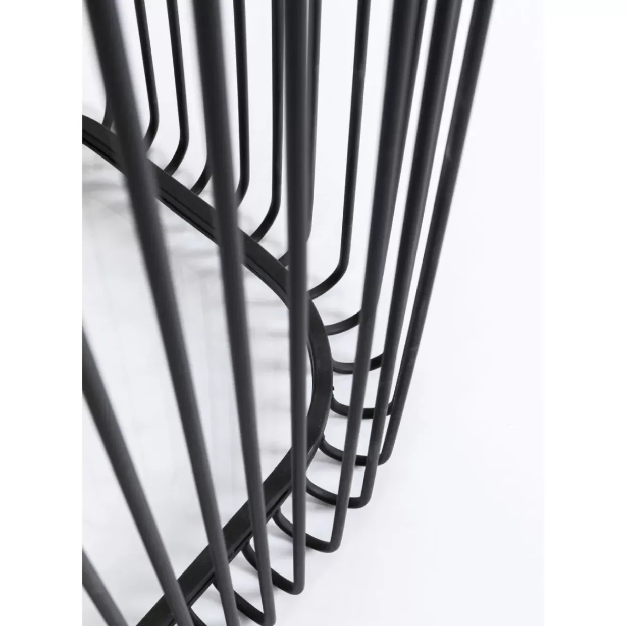 Konsole Wire Glas Schwarz 142X89Cm