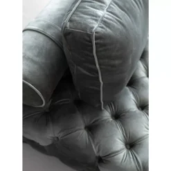 Liege Bottone Velvet Grau