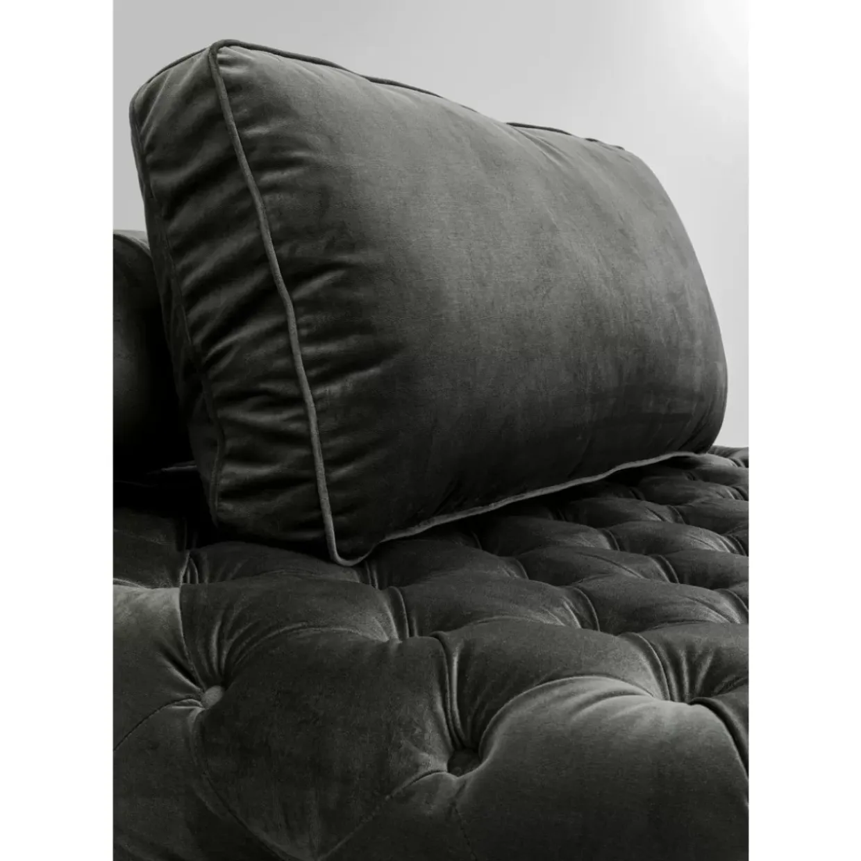 Liege Bottone Velvet Grau