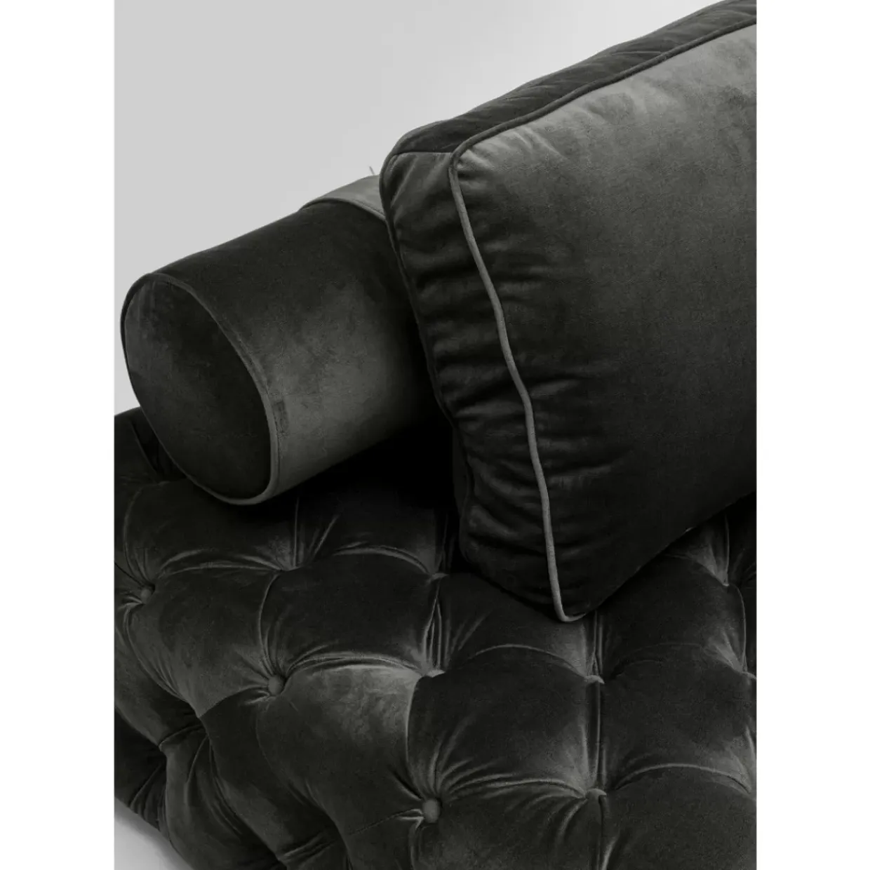 Liege Bottone Velvet Grau