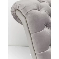 Liege Desire Velvet Silbergrau