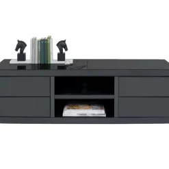 Lowboard Luxury Push Grau 140X50Cm