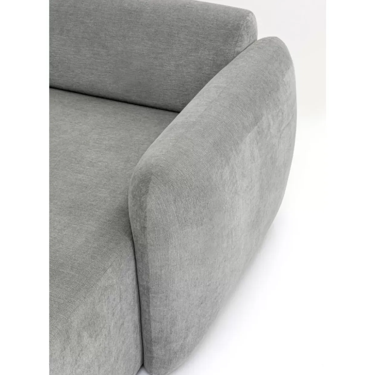 Lucca Ottomane Elements Grau Rechts 90Cm