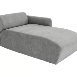 Lucca Ottomane Elements Grau Rechts 90Cm