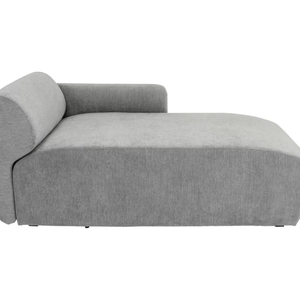 Lucca Ottomane Elements Grau Rechts 90Cm