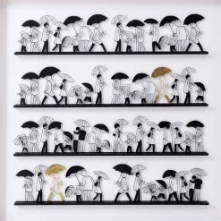 Objektbild Singing In The Rain 90X90Cm