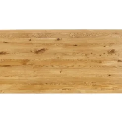 Platte Tavola Schweizer Kante Eiche 180X90