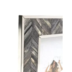 Rahmen Chevron Grau 13X18