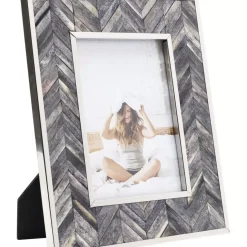 Rahmen Chevron Grau 13X18