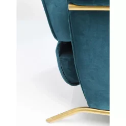 Relaxsessel Lazy Velvet Blau
